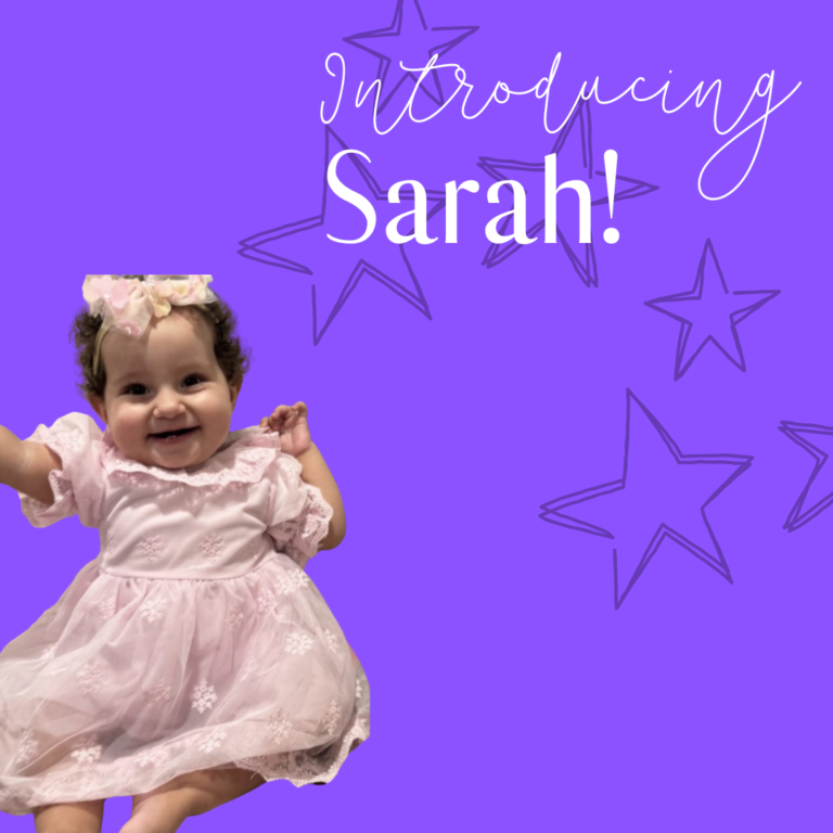 Meet Sarah!